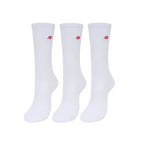 New Balance Chaussettes Patch Logo Blanc X3 New Balance