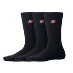 New Balance Chaussettes Patch Logo Noir X3 New Balance