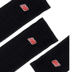 New Balance Chaussettes Patch Logo Noir X3 New Balance