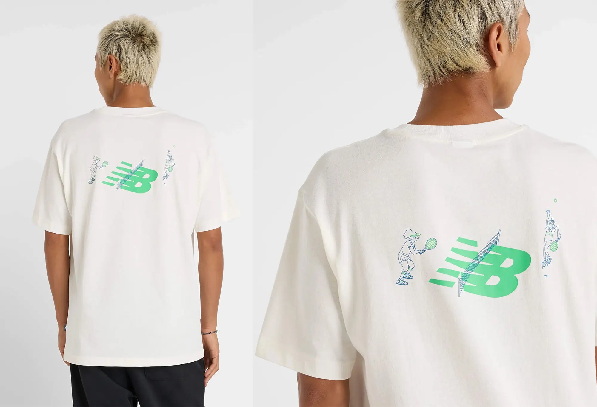 New Balance Tennis Cartoon T-Shirt New Balance