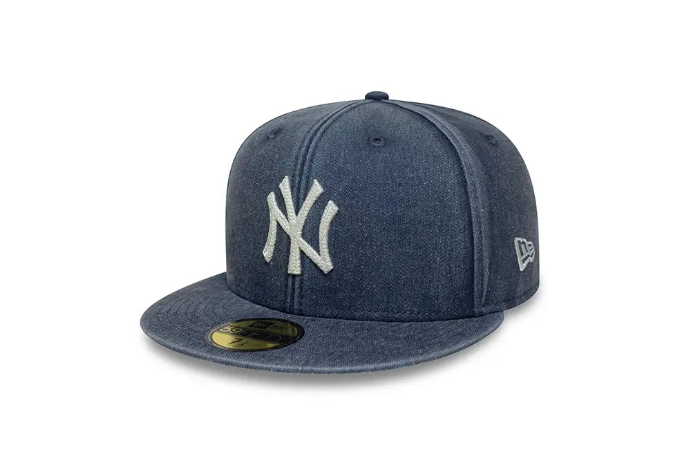 New Era 59Fifty NY Yankees Délavée Bleu New Era