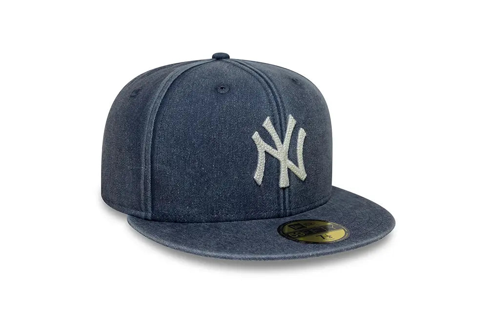 New Era 59Fifty NY Yankees Délavée Bleu New Era