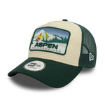 New Era 9FORTY A-Frame Trucker Aspen Ski Patch New Era