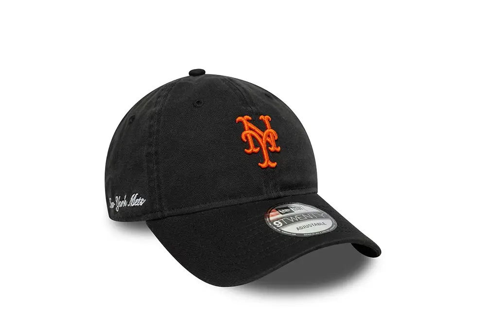 New Era 9TWENTY New York Mets MLB Washed Noir New Era