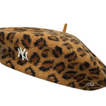 New Era Béret New York Yankees MLB Leopard Beige New Era