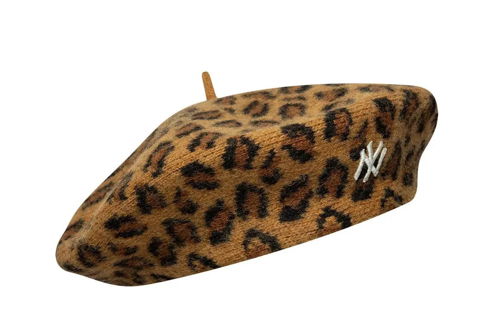 New Era Béret New York Yankees MLB Leopard Beige New Era