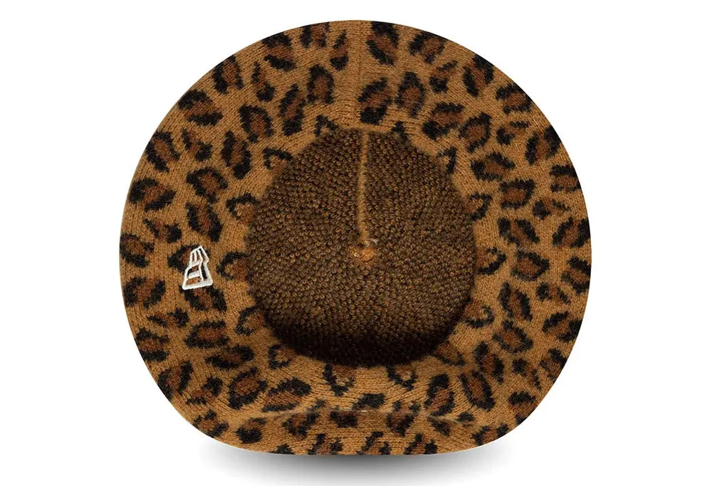 New Era Béret New York Yankees MLB Leopard Beige New Era