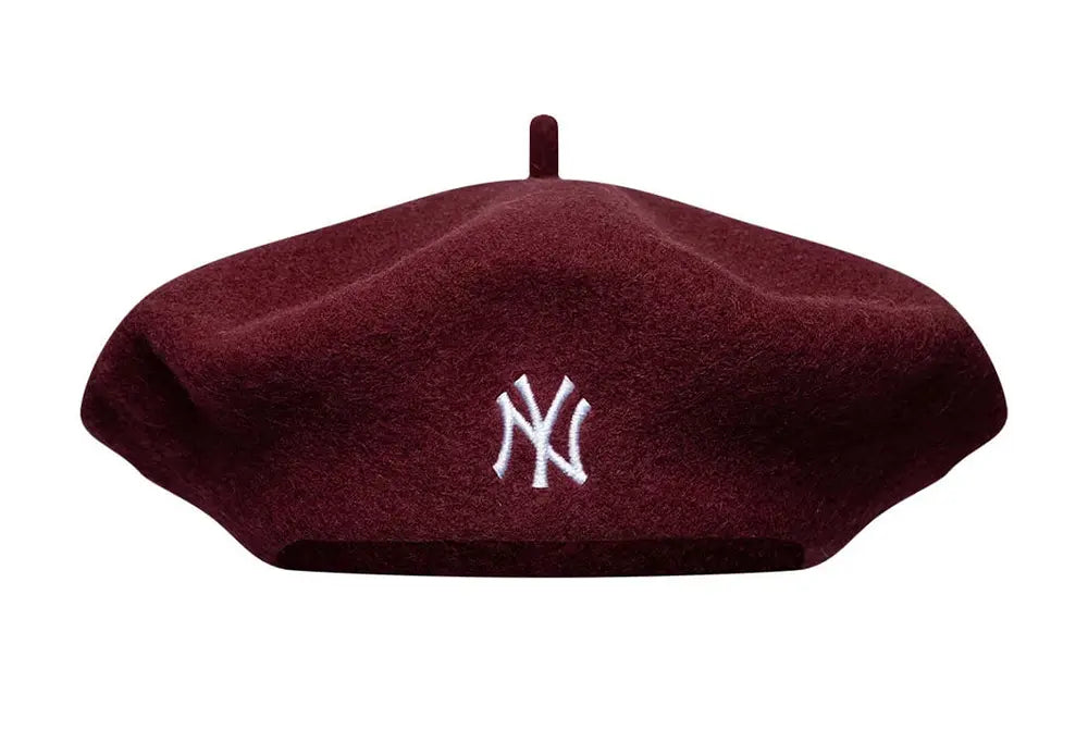 New Era Beret en laine New York Yankees - Rouge - New Era