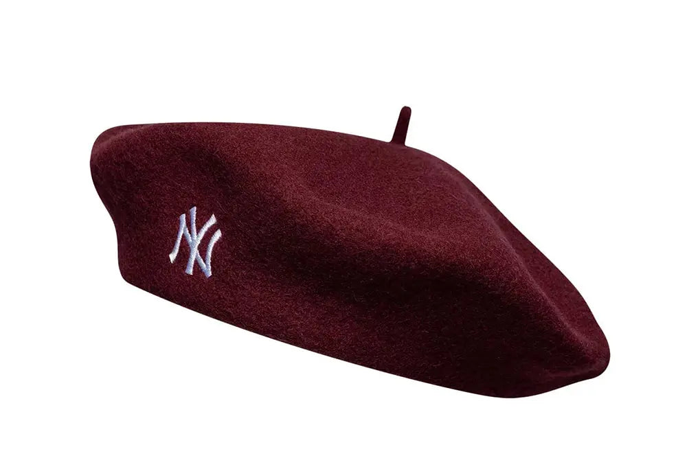 New Era Beret en laine New York Yankees - Rouge - New Era