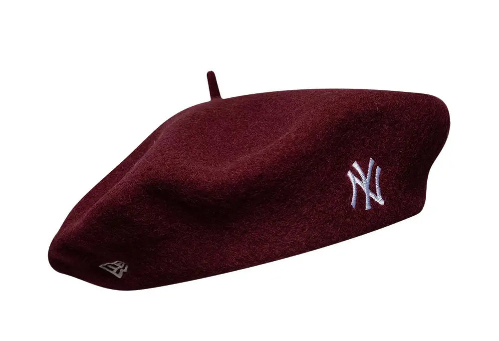 New Era Beret en laine New York Yankees - Rouge - New Era