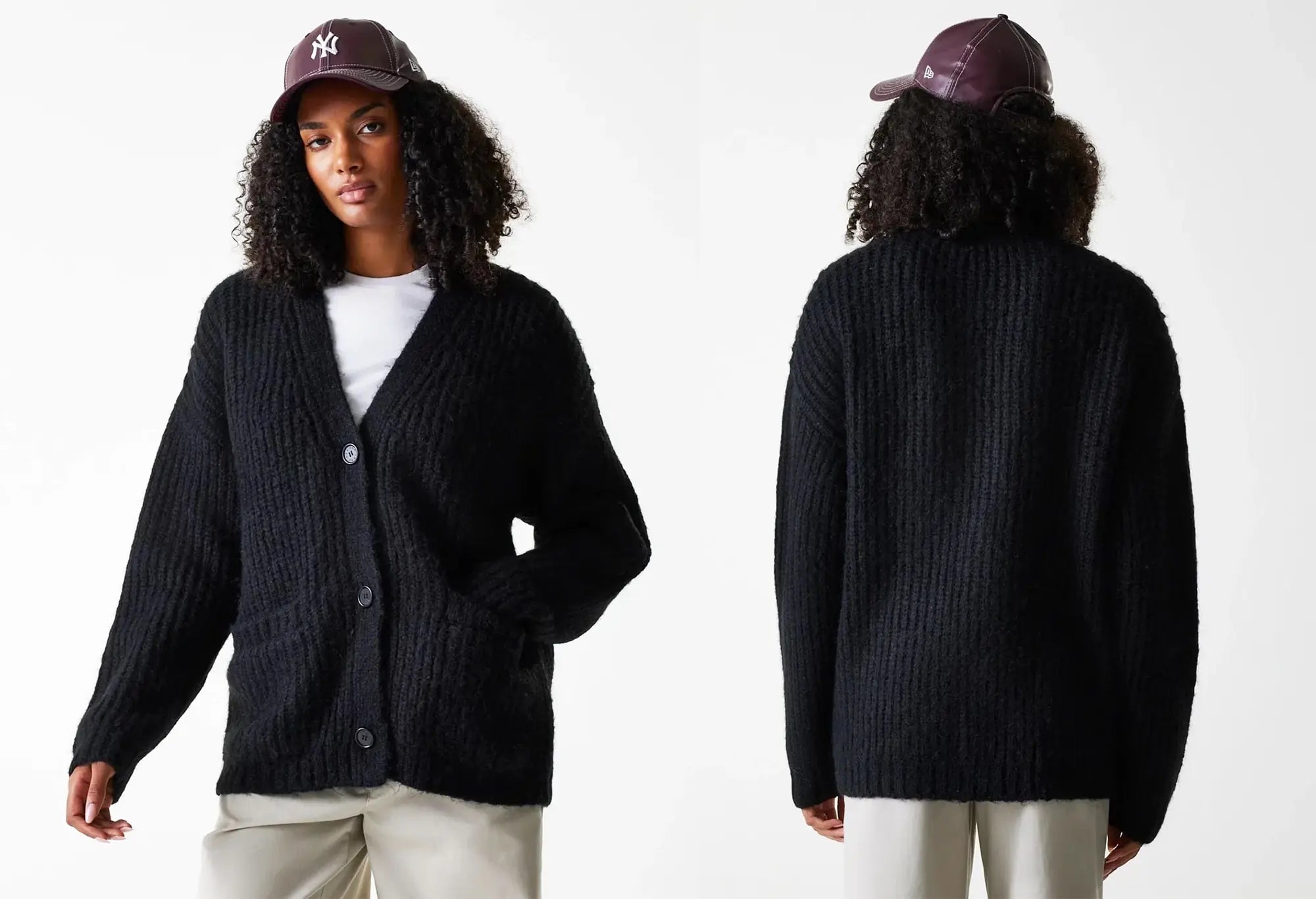 New Era Cardigan Tricoté Femme NY Yankees New Era
