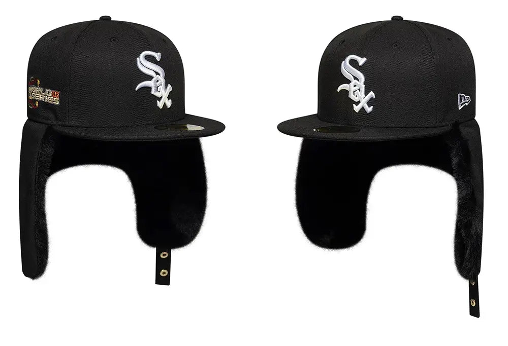 New Era Casquette 59FIFTY Dogear Chicago White Sox World Series Noir New Era