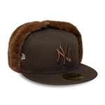 New Era Casquette 59FIFTY Dogear NY Yankees World Series Marron New Era