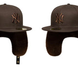 New Era Casquette 59FIFTY Dogear NY Yankees World Series Marron New Era