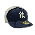 New Era Casquette 59FIFTY Fitted Dogear NY Yankees MLB Cord Navy New Era