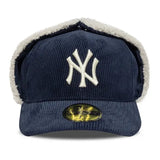 New Era Casquette 59FIFTY Fitted Dogear NY Yankees MLB Cord Navy New Era