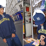 New Era Casquette 59FIFTY Fitted Dogear NY Yankees MLB Cord Navy New Era