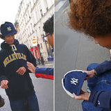 New Era Casquette 59FIFTY Fitted Dogear NY Yankees MLB Cord Navy New Era