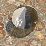 New Era Casquette 9FIFTY Retro Crown NY Yankees MLB Patchwork Marron New Era