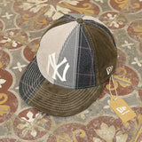 New Era Casquette 9FIFTY Retro Crown NY Yankees MLB Patchwork Marron New Era