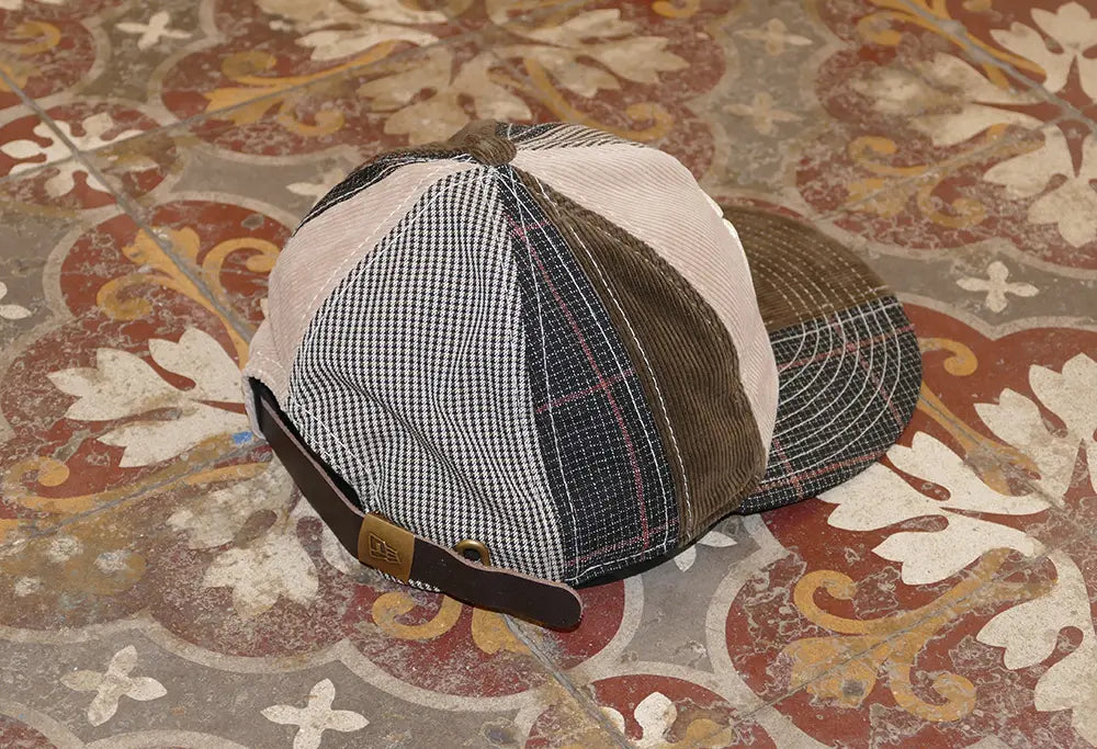 New Era Casquette 9FIFTY Retro Crown NY Yankees MLB Patchwork Marron New Era