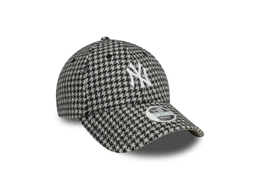 New Era Casquette 9FORTY  NY Yankees Houndstooth - Femme New Era