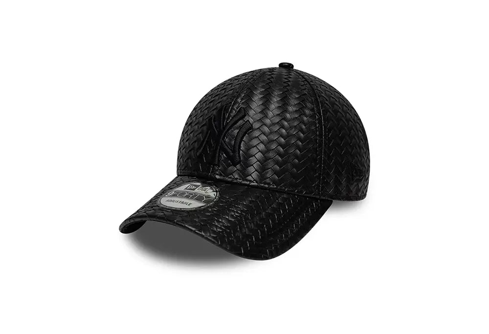 New Era Casquette 9FORTY NY Yankees MLB PU Weave Noir New Era