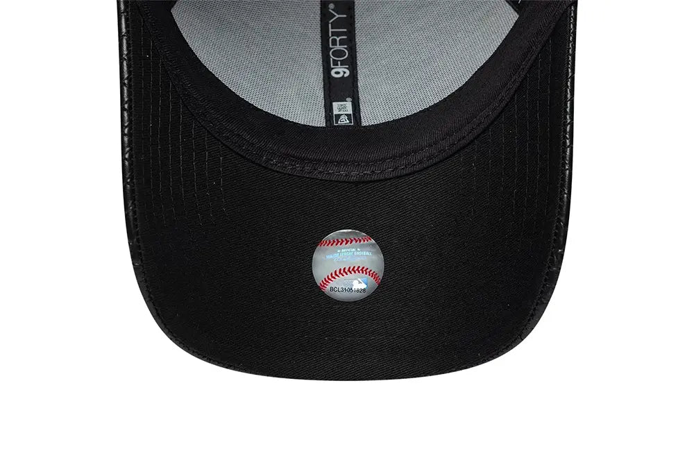 New Era Casquette 9FORTY NY Yankees MLB PU Weave Noir New Era
