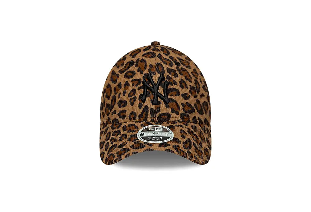 New Era Casquette 9FORTY en Velour NY Yankees Animal Leopard New Era
