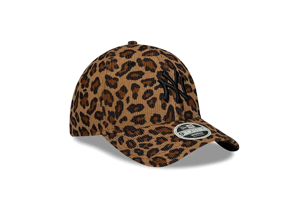 New Era Casquette 9FORTY en Velour NY Yankees Animal Leopard New Era
