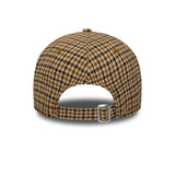 New Era Casquette 9TWENTY A-Frame Check NY Yankees MLB Beige New Era