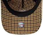 New Era Casquette 9TWENTY A-Frame Check NY Yankees MLB Beige New Era