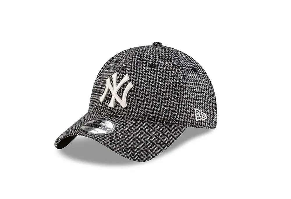 New Era Casquette 9TWENTY Adjustable NY Yankees Houndstooth New Era