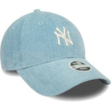 New Era Casquette NY Yankees Velour 9Forty Bleu Pastel New Era