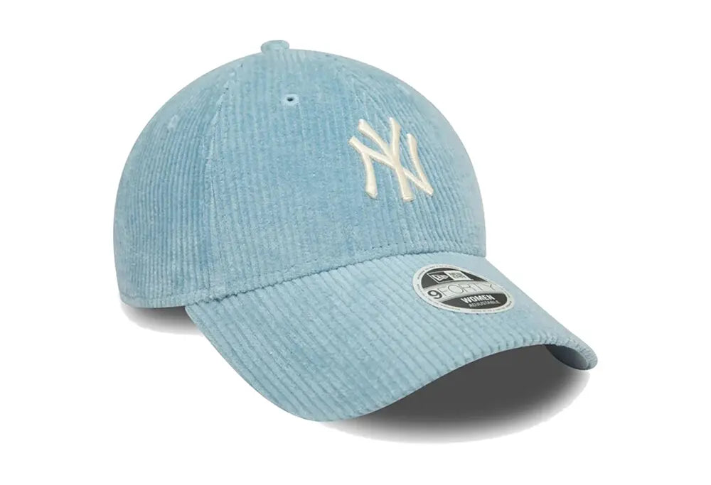 New Era Casquette NY Yankees Velour 9Forty Bleu Pastel New Era