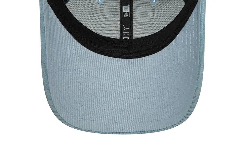 New Era Casquette NY Yankees Velour 9Forty Bleu Pastel New Era