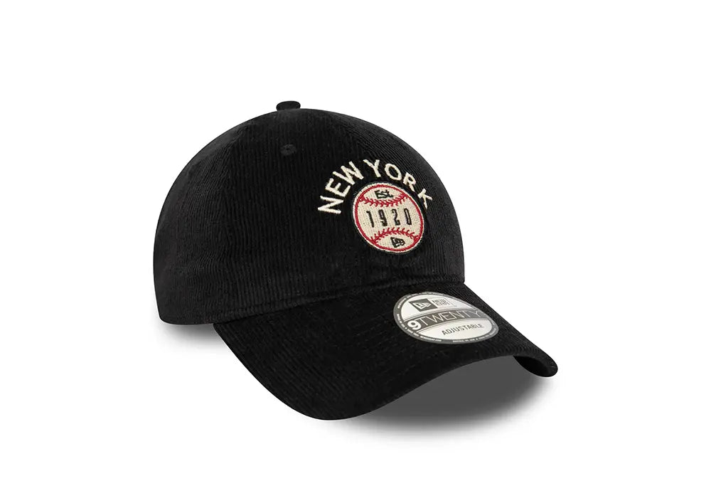 New Era Casquette New York 1920 Velour 9Twenty Black New Era