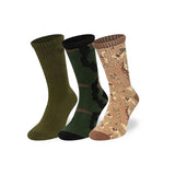 New Era Chaussettes Crew 3 Pack Camo New Era