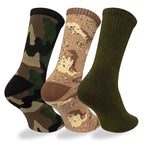 New Era Chaussettes Crew 3 Pack Camo New Era