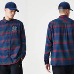 New Era Chemise NY Yankees MLB Check navy New Era