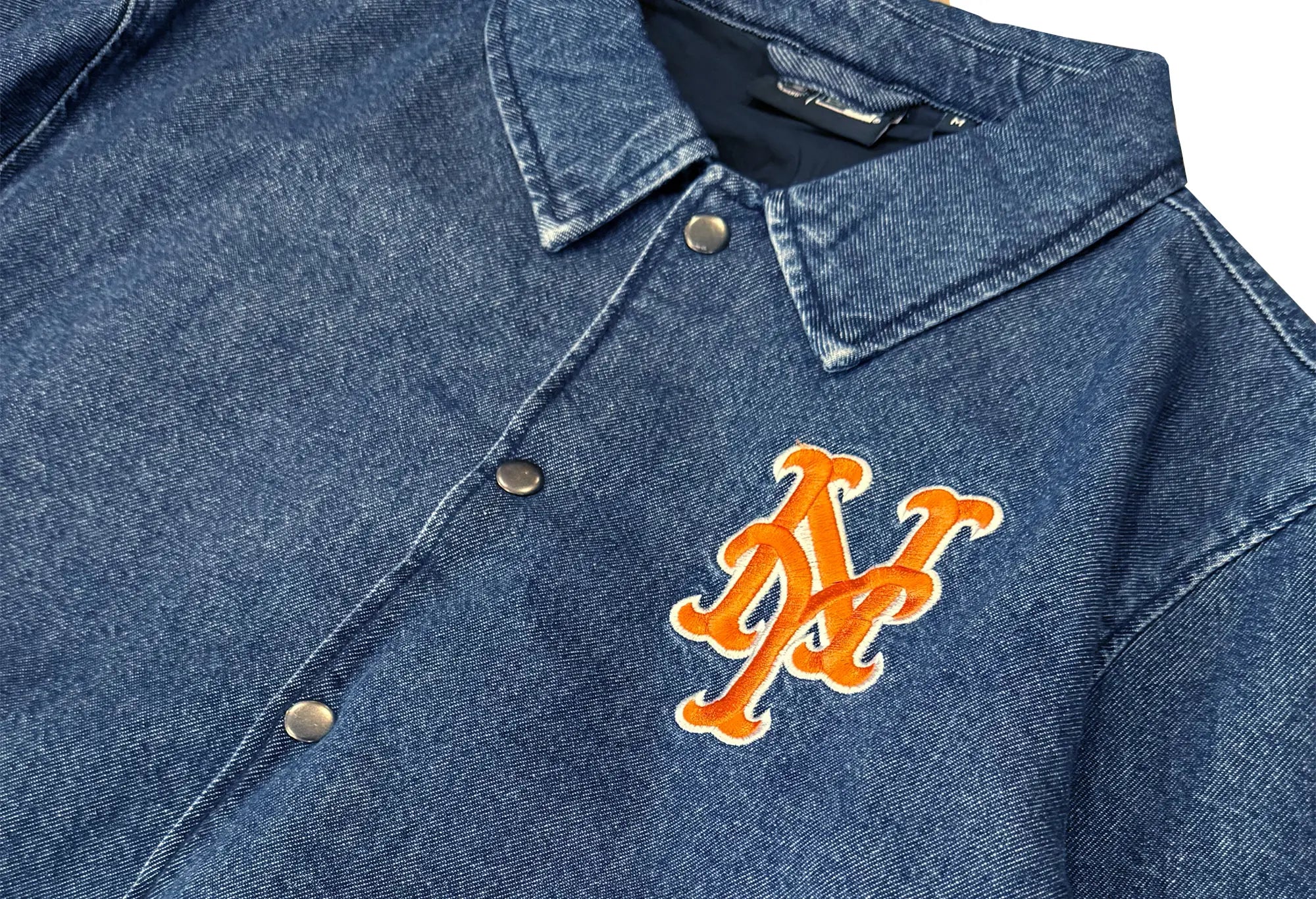 New Era MLB Denim Coach Jacket NY METS New Era