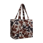 New Era NY Yankees MLB Cow Tote Bag Animal Print Beige New Era
