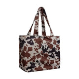New Era NY Yankees MLB Cow Tote Bag Animal Print Beige New Era