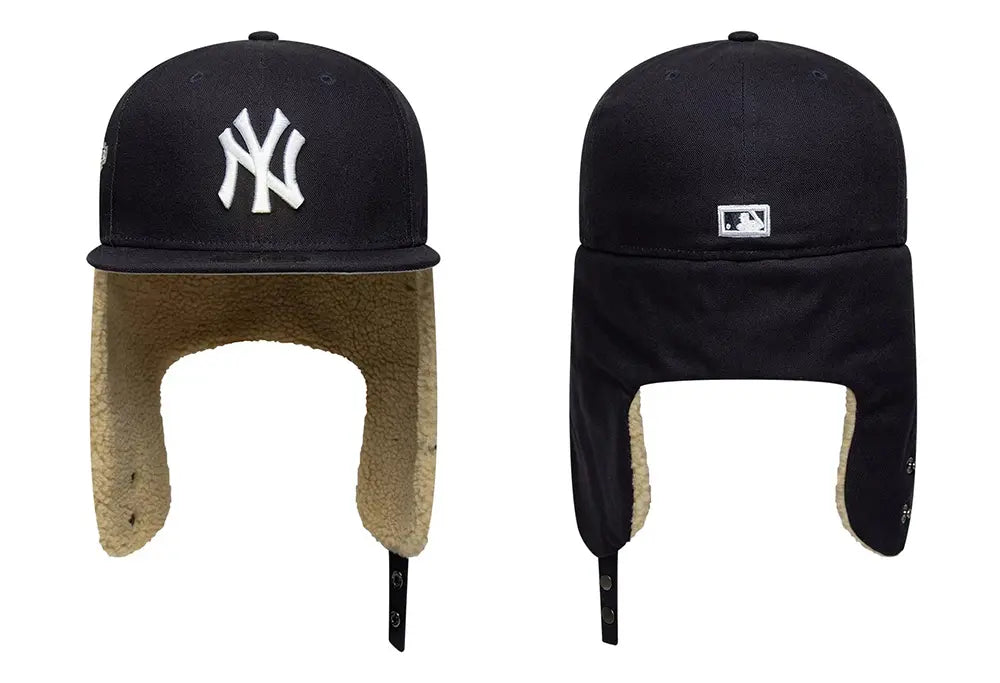 New Era NY Yankees MLB World Series Navy Dogear 59FIFTY Fitted Cap New Era