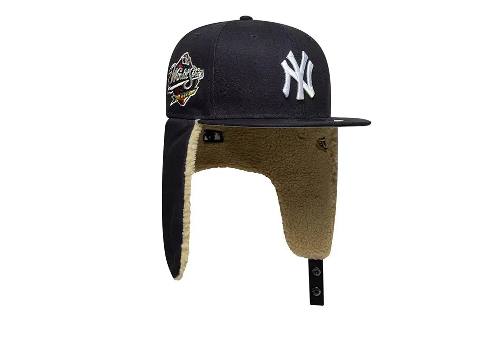 New Era NY Yankees MLB World Series Navy Dogear 59FIFTY Fitted Cap New Era
