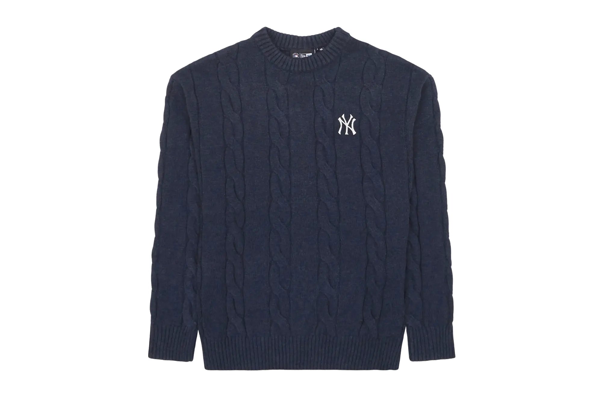 New Era Pull en maille NY Yankees MLB Bleu Marine New Era