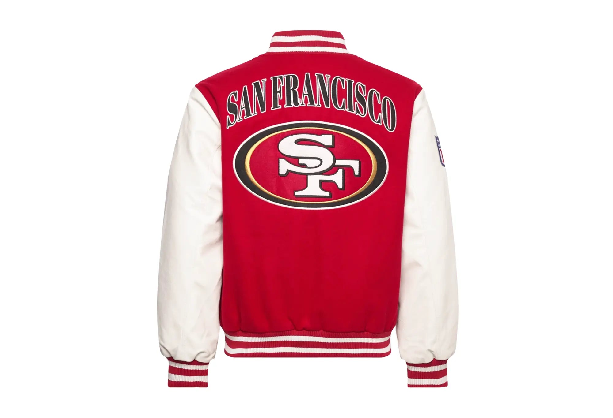 New Era San Francisco 49ers NFL Patch Red Varsity Jacket New Era