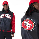 New Era Veste Bomber Satin SF 49ers New Era