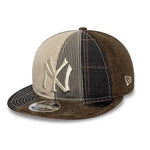 New Ere Casquette 9FIFTY Retro Crown NY Yankees MLB Patchwork Marron New Era