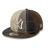 New Ere Casquette 9FIFTY Retro Crown NY Yankees MLB Patchwork Marron New Era